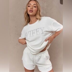 Bridal Wifey Lounge Set